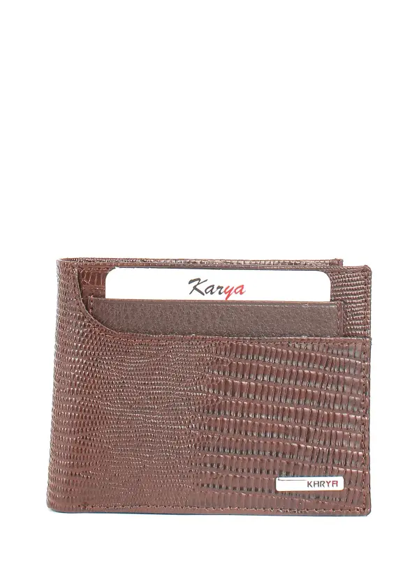 Гаманець Чоловічий Karya 0973-077 коричновий