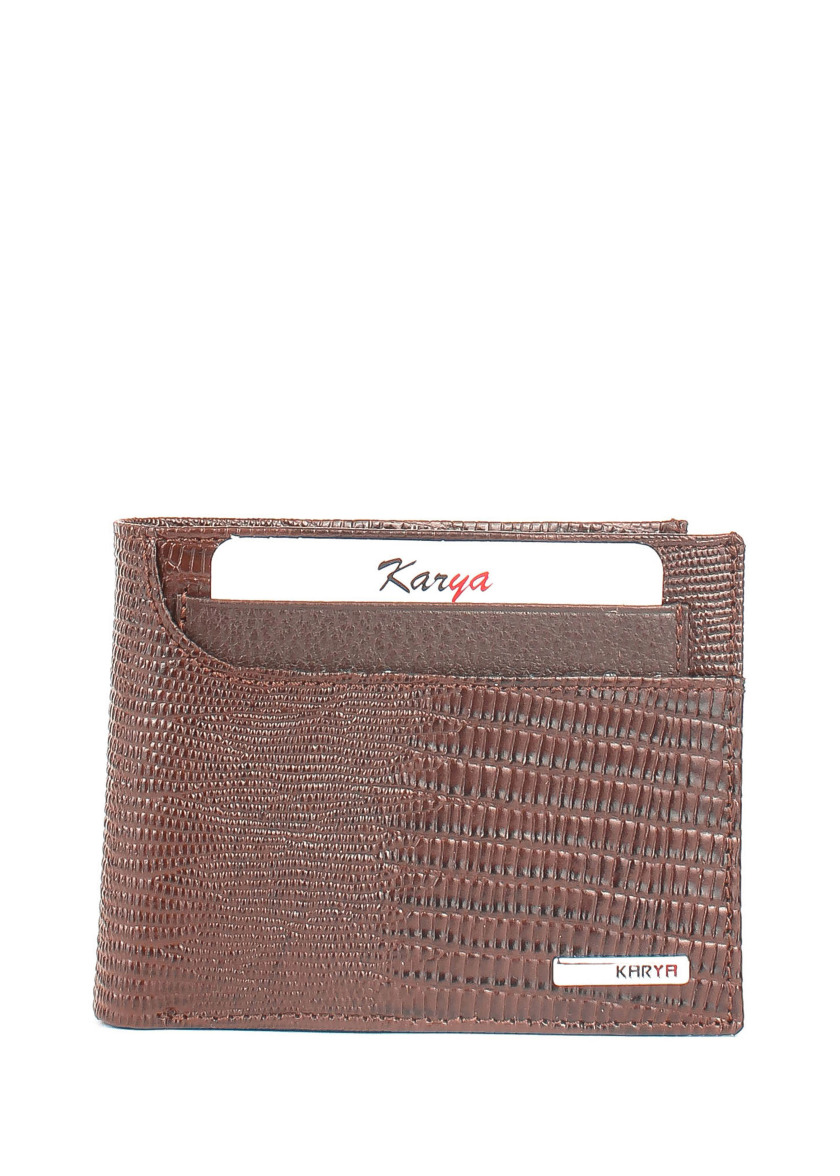 Гаманець Чоловічий Karya 0973-077 коричновий