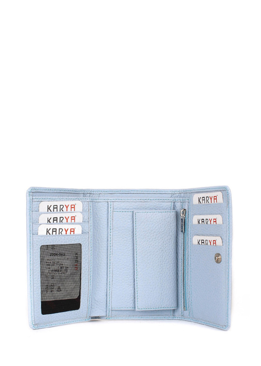 Гаманець Жіночий Karya 2004-083 блакитний