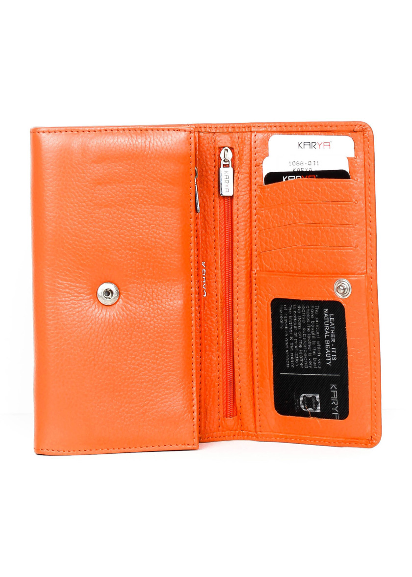 Гаманець Жіночий Karya 1088-031 оранжевий