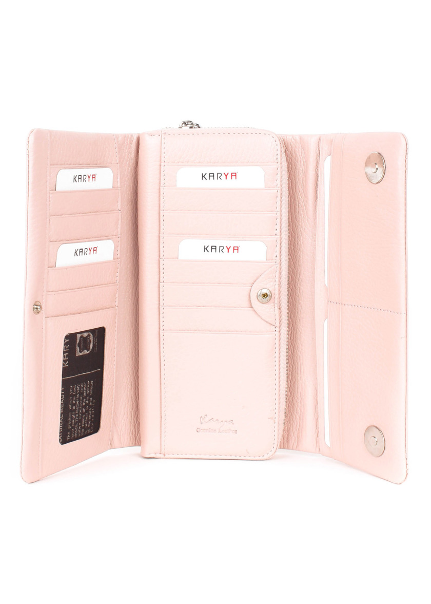 Гаманець Жіночий Karya 1131-027 пудровий