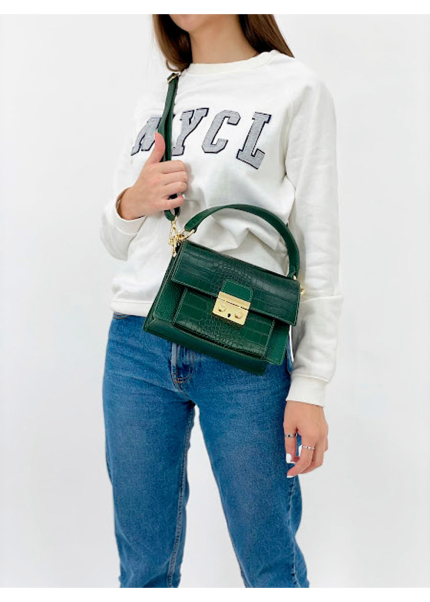 Сумка LAURA темно зелена