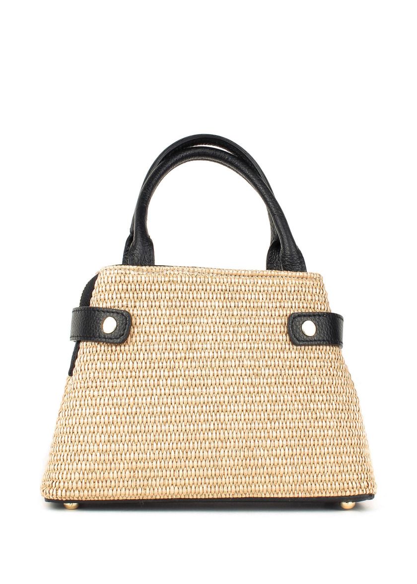 Сумка EDILIA бежевий з чорним