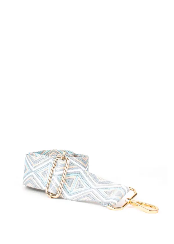 Ремінь до сумки Жіночий Bella Bertucci 8888-123 сірий з бежевим
