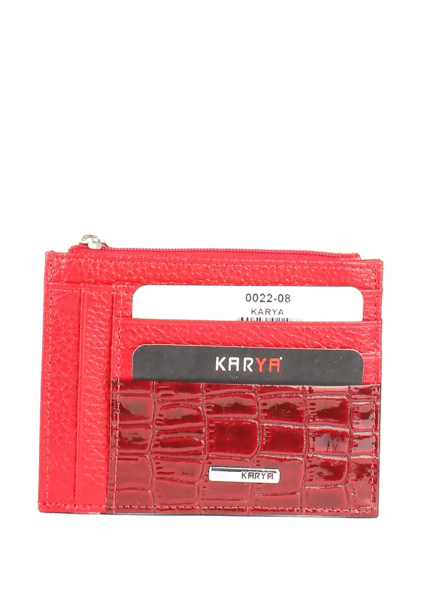 Кардхолдер Karya червоний