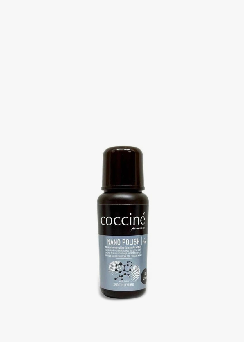 Рідкий крем блиск для шкіри прозорий Coccine NANO POLISH з миттєвим блиском 75мл